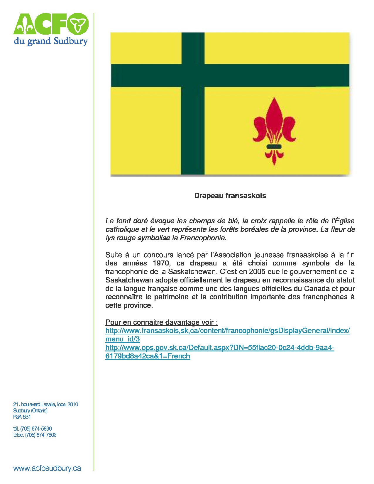 thumbnail of 10 mars – drapeau fransaskois