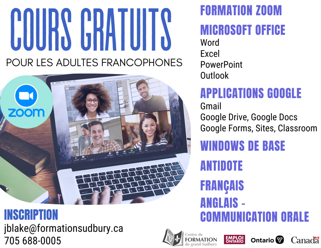 Formation des adultes Sudbury